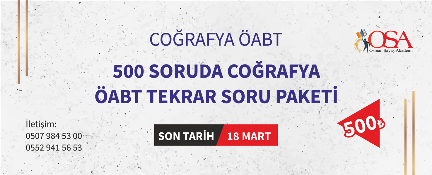 COĞRAFYA